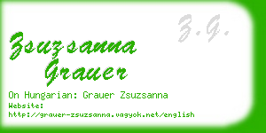 zsuzsanna grauer business card